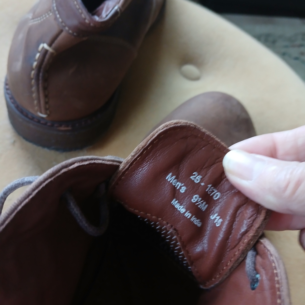 Johnston & Murphy Tan Leather Men's Boots